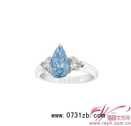 Graff-1.04克拉蓝钻戒指
