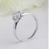 “月光” 0.5克拉 白色18K 16412元【福悦婚戒】