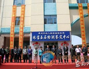 珠宝玉石检测鉴定中心落户东宁口岸 助力对俄宝玉石贸易