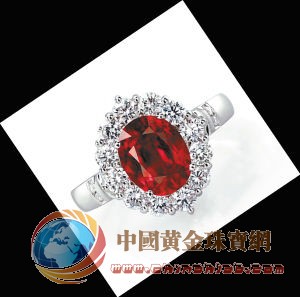 极品红宝石钻戒