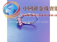 迪士尼戒指电镀白金