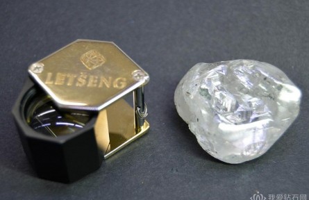 莱索托王国 Letšeng 矿区新发现一颗245ct钻石原石