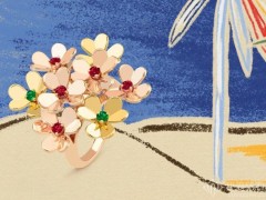 梵克雅宝Van Cleef & Arpels 推出 Frivole 新作：彩色宝石