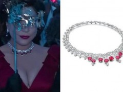 Lady Gaga佩戴宝格丽臻品珠宝参与电影“古驰之家”的拍摄
