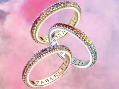 Fabergé法贝热彩虹旗永恒戒指：爱无性别