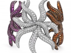 蒂芙尼Tiffany & Co.高级珠宝-钻石海星手镯