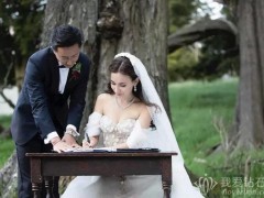 韩庚与卢靖姗大婚 萧邦珠宝璀璨见证浪漫时刻