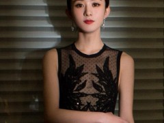 赵丽颖佩戴戴比尔斯珠宝惊艳亮相