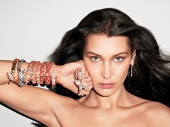 Bella Hadid 性感演绎牛仔与奢华珠宝的配搭
