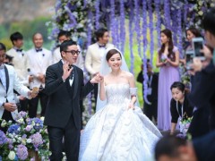 张靓颖佩戴帝致珠宝于意大利举办婚礼（图）