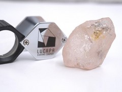 170.2ct粉钻原石“Lulo Rose”即将公开招标