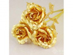金箔玫瑰是真金的吗|金箔玫瑰花是什么材质