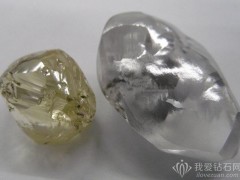 莱索托王国发现 166ct 钻石原石和 77ct 黄钻原石