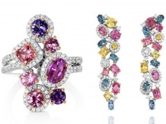 Yael Designs 推出 Tesserae 系列：彩色宝石、异形钻