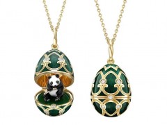 Fabergé法贝热推出 Heritage 彩蛋吊坠新作：大熊猫