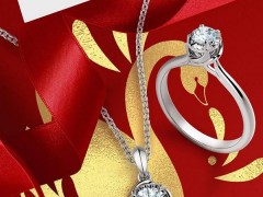 周大福x永恒印记“天鹅”系列“沁心”美钻作品