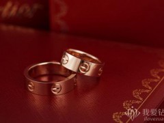 2018卡地亚love婚戒最新报价