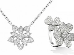 梵克雅宝推出Souffle de Diamants冬季系列白金首饰
