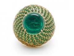 Tiffany & Co. 蒂芙尼 Leaves of the Sun彩宝戒指