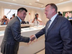 丹麦首相莅临PANDORA潘多拉珠宝成都太古里店