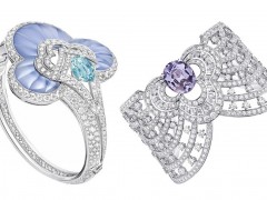 路易威登Louis Vuitton推出Blossom Haute Joaillerie高级珠宝新作：浅紫色之冬
