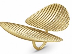 Georg Jensen 推出 Lamellae 珠宝新作：Zaha Hadid 建筑风格