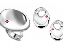 Georg Jensen 与 Gemfields 合作推出镶嵌红宝石银饰系列