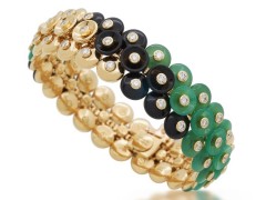 梵克雅宝高级珠宝新品 Bouton d’or 金质手链