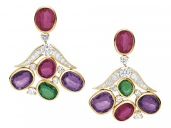Bulgari宝格丽 MVSA Mediterranean Hues 耳坠