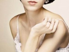 钻石戒指/戒指和指甲油的完美搭配