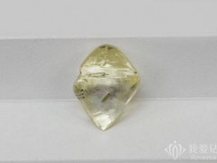 莱索托王国新发现一颗89.75ct黄色钻石原石
