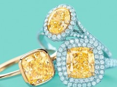 蒂芙尼黄钻戒指价格及多少钱 tiffany蒂芙尼黄钻戒指图片