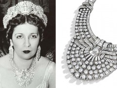 埃及王太后 Queen Nazli 的梵克雅宝 Van Cleef & Arpels 钻石项链