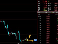 易极：原油72.45区域做多