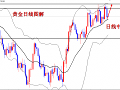 王导：日线中轨再次支撑，黄金1790一线看多