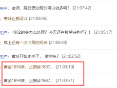 王杨：黄金周五干多两连胜，下周1900上方继续干多！