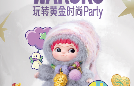 六福珠宝×WAKUKU系列  玩转黄金时尚Party