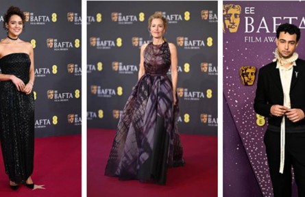 沙漠钻石闪耀第79届英国电影学院奖红毯及颁奖礼派对 以自然之色 演绎真我风格